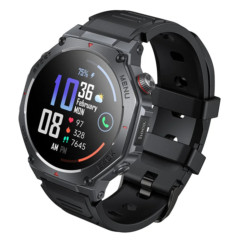 Montre de sport GPS AMOLED Y37 (version appels)