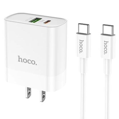 Chargeur C80 Rapido PD20W+QC3.0 (Type-C vers Type-C) (US)