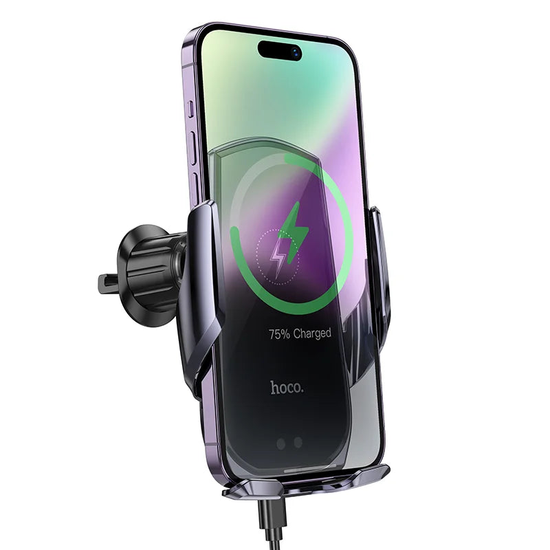 Support de voiture de charge sans fil à induction infrarouge CA202 Plus Enlightener (sortie d'air)