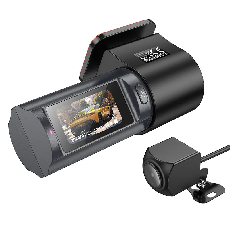DV8 2K display hidden driving recorder(with rear camera)