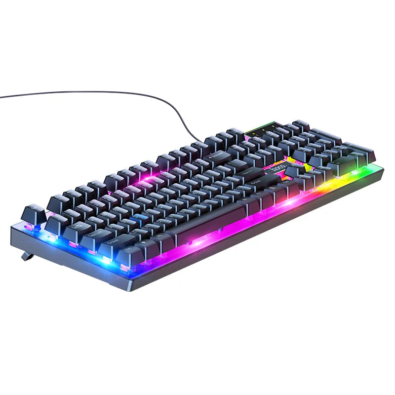 Ensemble clavier et souris de jeu lumineux GM18 (version russe)