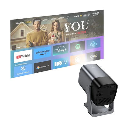 Projecteur intelligent DT7 à mise au point électrique (version Android 1080P) (États-Unis)
