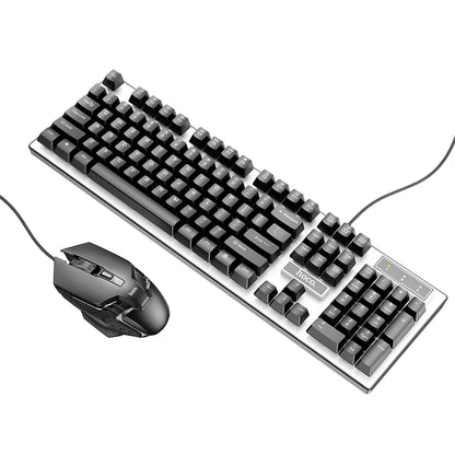 Ensemble clavier et souris de jeu lumineux GM18 (version russe)