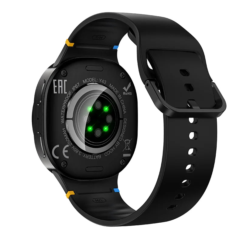 Montre connectée AMOLED Y43 (version appel)