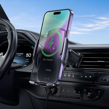 Support de voiture de charge sans fil à induction infrarouge CA202 Plus Enlightener (sortie d'air)