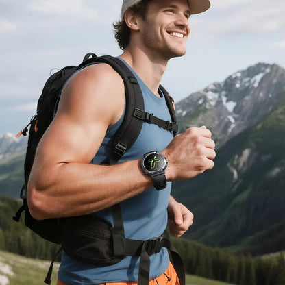 Montre de sport GPS AMOLED Y37 (version appels)