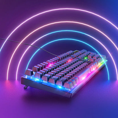 Ensemble clavier et souris de jeu lumineux GM18 (version russe)