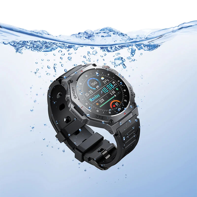 Montre de sport GPS AMOLED Y37 (version appels)